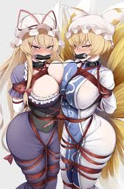 小紫和小藍，被繩子綁著的樣子八雲紫由香里rule34.xxxindex.php?page=post&s=view&id=11139645  wimg.rule34.xxxsamples2515sample_30b58b03ed3797c4a2a4ad2151969b9d.jpg?11139645  Copyright ? touhou 110365 Character ? ran yakumo 2357 ...