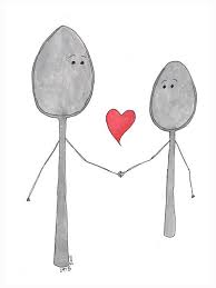 Spoon Love Card Big Spoon Loves Little Spoon Big Spoon Little Spoon Little Spoon Big Spoon