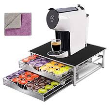 There are many aspects to savor your favorite drink in any type of mug or glass, thanks to its flexible cup holder adjustable in if you wonder which is the best capsule coffee maker today, you will see that it is permanently high on. Deluxe Double Layer Storage Drawer Holder For Dolce Gusto K Cup Capsules 72 Coffee Pod Holder With 1 Pc Cleaning Rags Pricepulse