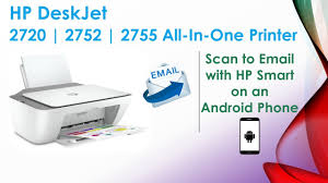 Find the version of your os and install hp deskjet 2755 printer using the manual. Hp Deskjet 2720 2752 2755 Aio Printer Scan To Email Using Hp Smart App On An Android Phone Youtube