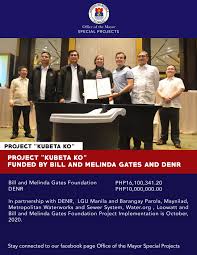 Bill & melinda gates foundation. Project Kubeta Ko Office Of The Mayor Special Projects Facebook