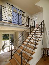 Opening Up The Entryway And Adding A New Open Staircase Made A Small Space Seem Much Larger Sli Stairs Design Modern Modern Stair Railing Stair Railing Design