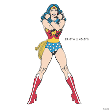 The wonder woman run by george perez is widely considered the greatest run of the character in comic book history. Classic Wonder Woman Peel Stick Giant Decals Oriental Trading