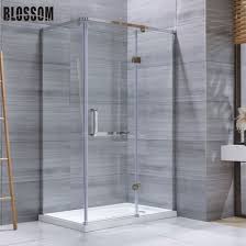 Dusche glastür duschkabine drehtür nische. China Rechteck Badezimmer Klare Glastur Duschkabine Mit Seitenwand Kaufen Nano Duschkabine Auf De Made In China Com