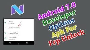 Just drop it below, fill in any details you know, and we'll do the rest! Android 7 0 Developer Options Apk For Frp Unlock Mr Solution Youtube