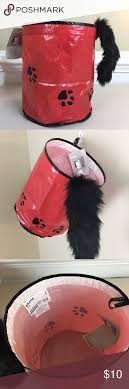 Ikea Bastis Cat Tail Pet Bin Basket Cat Tail Black And Red Things To Sell