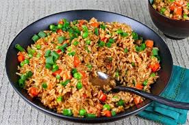 Healthy Chinese Style Instant Pot Brown Rice And Vegetables Recipe Fried Rice Rice Instant Pot Recipe Brown Rice Recipes