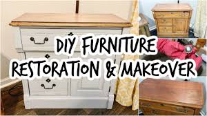 diy wood cabinet restoration & makeover