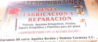 Ortesis Martínez