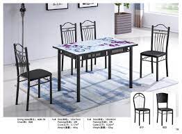 Its stackable table can be turned into a bar…. China New Design Glass Dining Table Discount Promotion Dining Sets 1 4 1 6 Hot Selling To Africa Philippine Middle East Popular Dining Chair China Chip Board Dining Sets 1 6
