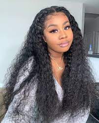 Thriving Hair 9a Virgin Brazilian Hair Full Lace Wigs Natural Wave With Soft Baby Hairs V34 Full Curly Lace Front Wigs Curly Lace Frontal Curly Hair Styles