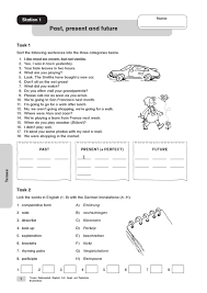 Klasse zum herunterladen als pdf und zum ausdrucken. Sekundarstufe Unterrichtsmaterial Englisch Grammatik