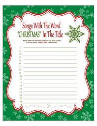 Christmas Song Game Christmas Music Game Christmas Group Game Christmas Party Game Holiday Party Game Christmas Game Printables 4 Less Christmas Song Games Christmas Party Games Christmas Music