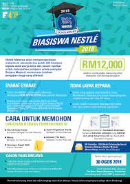 Click here now to confirm eligibility and apply immediately. Malaysia Nestle Retirees Nestle Scholarship 2018