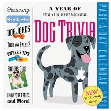 There is a long list of why dogs are such a wonderful companion to have, some of the reasons include their loyal nature, their loving disposition, and protective instincts. 2021 Dog Trivia Page A Day Calendar 1 Review 5 Stars Bas Bleu Us9692
