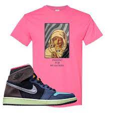 Maybe you would like to learn more about one of these? Air Jordan 1 Retro High Og Bio Hack T Shirt Safety Pink God Told Cap Swag