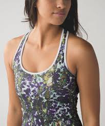 Lululemon no limits tank beachy floral white size 4 colorsprint:porcelaine beachy floral white porcelaine wee stripe white porcelaine no limits style in good gently used condition no stains or tears no. Lululemon Cool Racerback Floral Sport White Multi White Lulu Fanatics