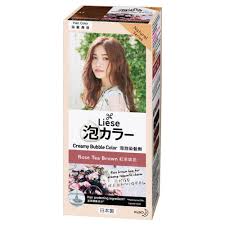 Liese bubble hair color is a japanese foam hair dye made specifically for asian hair. Liese Creamy Bubble Color Rose Tea Brown Hair Color Hair Care