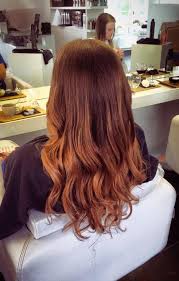 Beautiful Multidimensional Gold Copper Baleage Ombre Hair Color Created By Our Creative Color Team Maisonmaite Www Maisonmait Hair Ombre Hair Color Long Curls