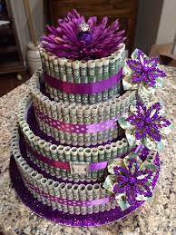 Hope you have fun finding. Money Cake 25th Birthday Cake For My Daughter A Antique Ring Her Father Gave Me For The Topper Birthday Ideas For Her Creative Money Gifts Money Cake