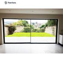 Wholesale Modern Strong Thermal Broken Aluminium Narrow Frame Large Glass  Lift and Slide Sliding House Patio Door