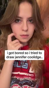 the things i do when im bored.. #drawing #jennifercoolidge #whitelotus  #thewhitelotus