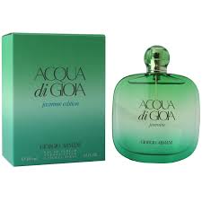 This aquatic fragrance for women is zesty, vibrant, and captures the joyful essence of the mediterranean sea. Giorgio Armani Acqua Di Gioia Jasmine Eau De Parfum Spray 100 Ml Duftwelt Hamburg