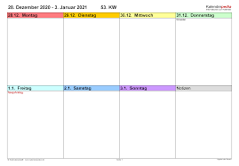 Master a4+ (225 x 310 mm), medium a5 (145 x 210 mm), pocket a6 (90 x 150 mm), softcover medium. Wochenkalender 2021 Als Pdf Vorlagen Zum Ausdrucken