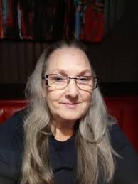 1st pic before cut, 2nd after cut & how I left salon, 3rd my first time  trying to style it myself. I have limited range of my left arm which was why