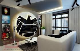 Iron Man Would Approve Avengers Themed Apartment Paperblog Avengers Themed Bedroom Interior Design Living Room Home Interior Design