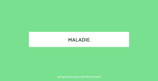 Il y a quarante ans qu'elle était dans toute sa force, et sous la froideur apparente ou l'impassibilité morne de l'esprit positif, elle subsiste encore aujourd'hui (taine, philos. Maladie Definition De Maladie La Langue Francaise