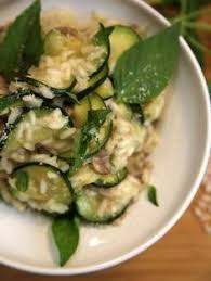 Risotto De Courgettes Aux Champignons Recette Recettes De Cuisine Recette Risotto