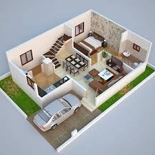 Dk 3d home design is the most popular online home designer and home planner with high educated experienced architects and 3d designers team. 3 Bedroom Duplex House Design Plans India