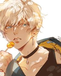 Pin By Hiyori On Boys Blonde Anime Boy Handsome Anime Guys Cute Anime Boy