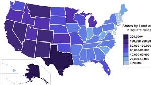 Time difference between alaska and texas including per hour local time conversion table. Ranking Of U S States By Area Beef2live Eat Beef Live Better