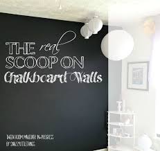2) next paint on a layer of chalkboard paint. How To Paint A Chalkboard Wall