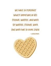 Enjoy reading and share 1 famous quotes about leslie knope waffles with everyone. Waffles Friends Work Funny Leslie Knope Parks And Recreation Etsy Parks And Rec Quotes Parks And Recreation Knope
