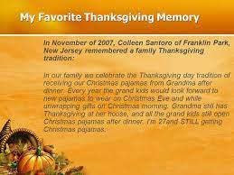 I Remember Thanksgiving My Favorite Thanksgiving Memory What Is Your Favorite Thanksgiving Memory Why Is Your Favorite Thanksgiving So Special Who Ppt Download