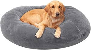 792 x 792 jpeg 104 кб. Amazon Com Furhaven Pet Dog Bed Round Plush Faux Fur Refillable Ball Nest Cushion Pet Bed With Removable Cover For Dogs And Cats Gray Mist Jumbo Pet Supplies