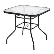 A large rectangle dining table that will accommodate all your guests. Square Patio Table Outdoor Garden Balcony Poolside Lawn Glass Top Steel Frame All Weather Dining Bistro Table Patio Lawn Garden Tables Princepalace Co Th