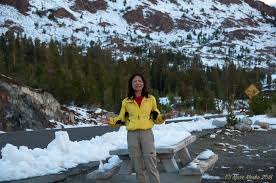 No, I didn't throw that snowball!"