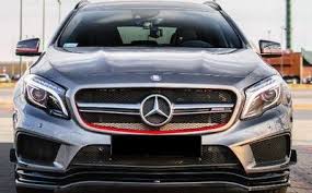 Lame De Pare Choc Avant Mercedes Gla X156 45amg Phase 1 Mx 2014 03 2017