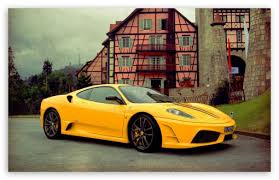 Ferrari F430 Scuderia Yellow Ultra Hd Desktop Background Wallpaper For 4k Uhd Tv Multi Display Dual Monitor Tablet Smartphone