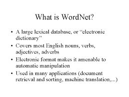 Words have meanings and some have more than one meaning. Word Net Connecting Words And Concepts Christiane Fellbaum