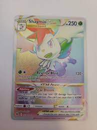 Pokemon TCG Shaymin VSTAR Brilliant Stars 173/172 Full Art Holo Rare Grass  LP | eBay