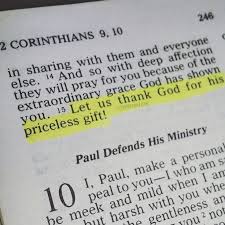 Let Us Thank God For His Priceless Gift The Gift Of Life 2 Cor 9 15 Wise Proverbs Thank God Let It Be