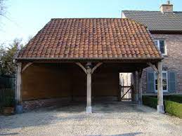 Carport Waregem Aanbouw Carport Garage Realisaties Carport Ideeen Carport Zwembadhuis