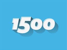 Year 1500 (md) was a leap year starting on wednesday of the julian calendar. Thanks To Each Of My 1500 Followers Steemians Your Rock Steemkr
