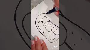How To Draw A Dog Tik Tok Youtube