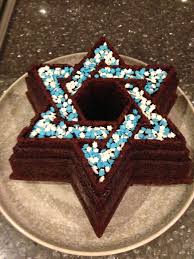 Star Of David Cake For Hanukkah Hanukkah Desserts Chanukah Party Jewish Holiday Recipes
